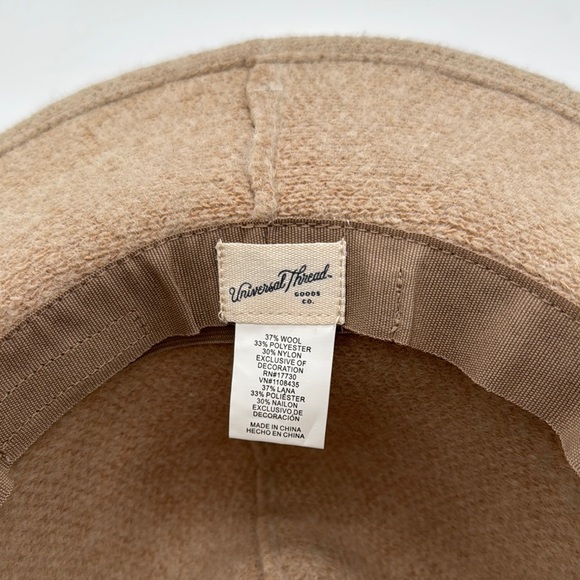 Universal Thread Tan Wool Hat - Picture 7 of 8